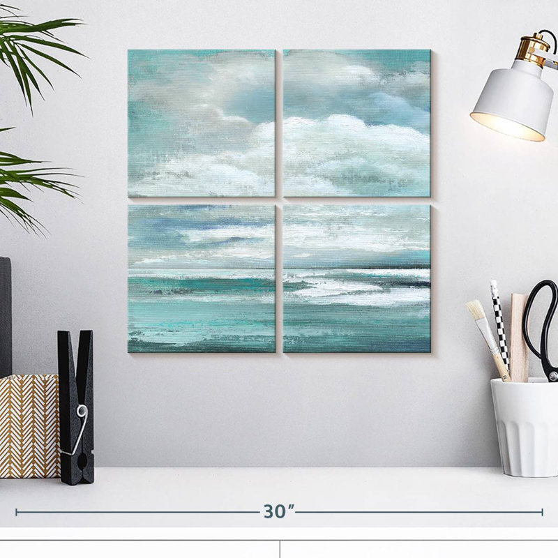 Avery Billowing Clouds I, 18" H x 18" W