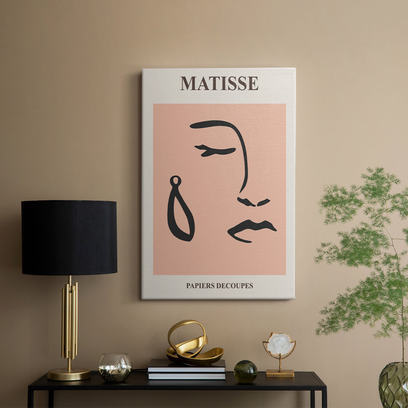 Matisse Cxxxviii, reproduction encadrée - galerie Cavas, H 36 po x l 24 po