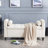 Ottoman with 2 Pillows, Nailhaed Trim and Storage Compartment-1193621379