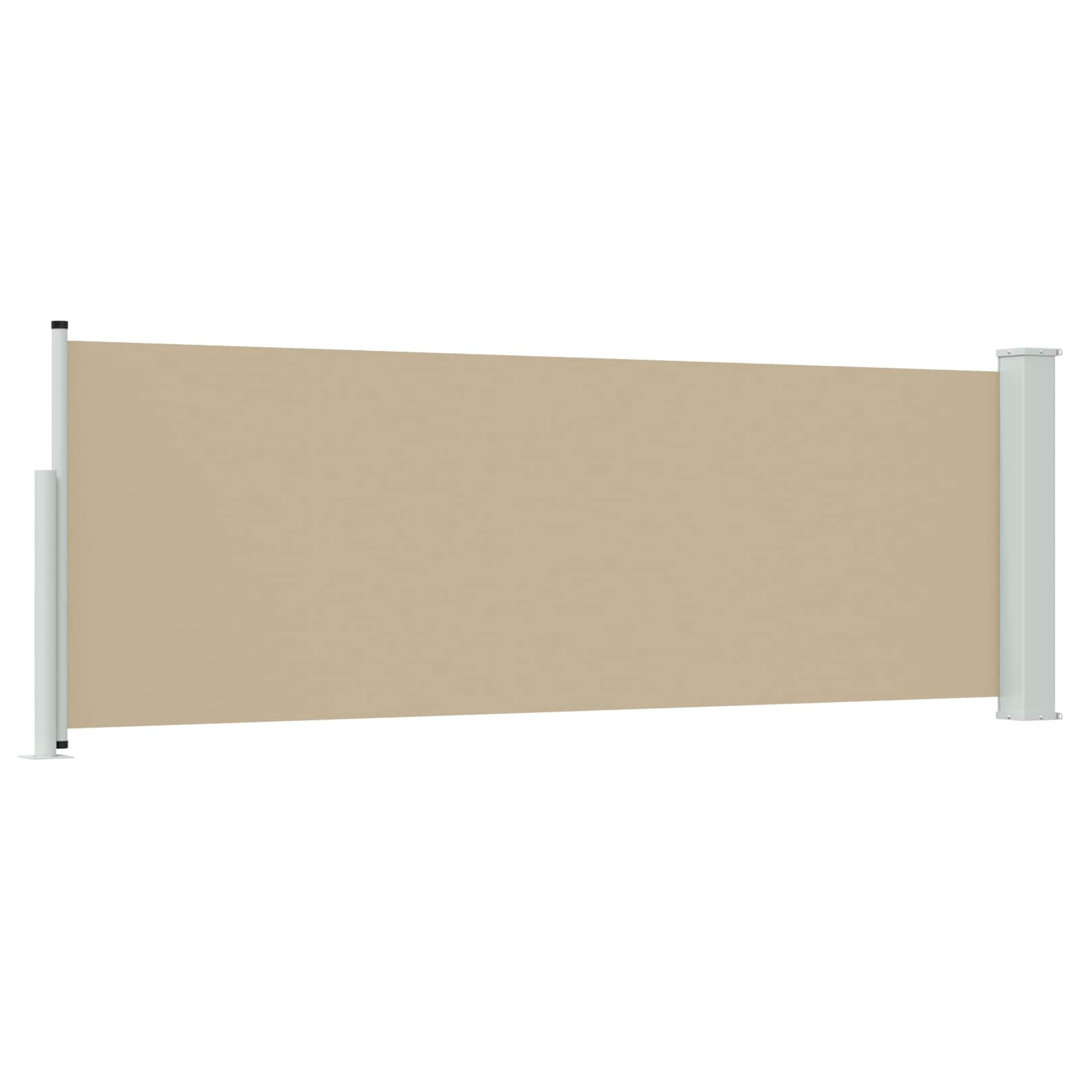 Vidaxl Retractable Side Awning Outdoor Privacy Screen Blind Sunshade Shelter