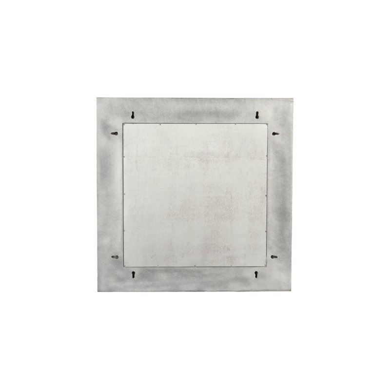 Splotch Beveled Accent Mirror, Silver