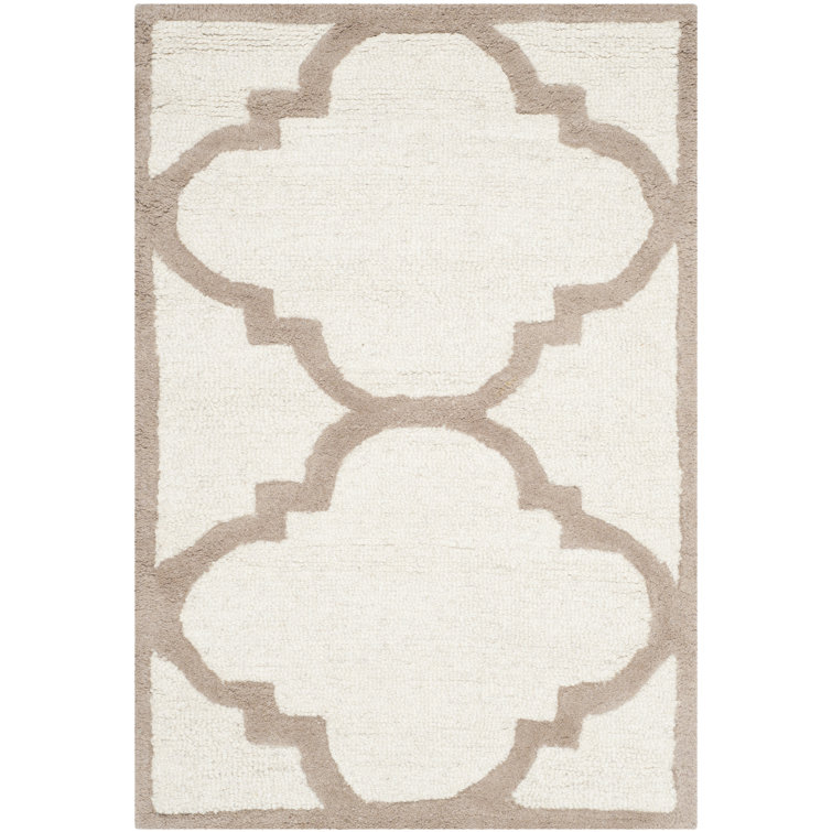 Cannen Hand Tufted Wool Geometric Rug