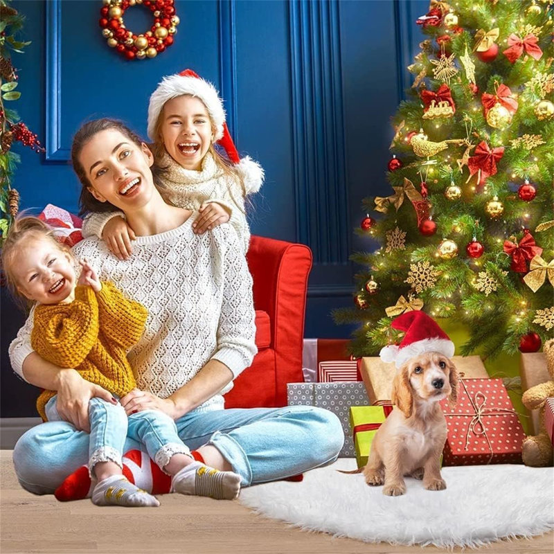 Faux Fur Tree Skirt