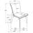 Carlos Upholstered Dining Side Chair Grey