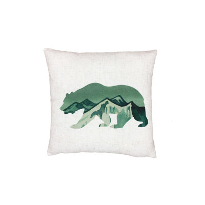 Coussin Rocky Mountain Bear