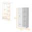 2-Door Armoire With Open Compartment-1594652883