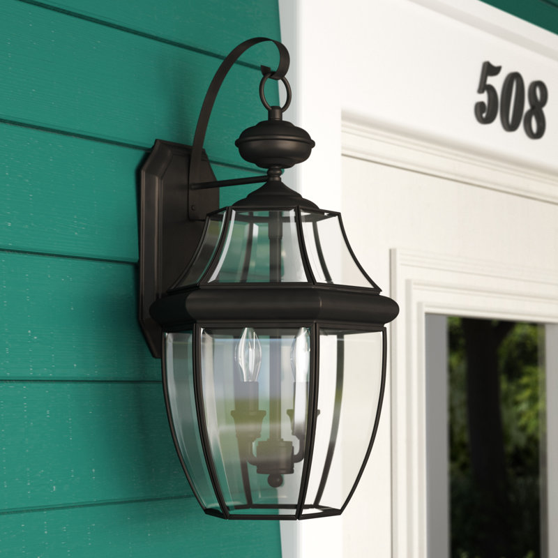 Ateeq Solid Brass Wall Light, Medici Bronze