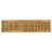 Wood 2 , Natural - Weather- Structure And Design Bench Of 2 Natural, Weather , Slat Panel