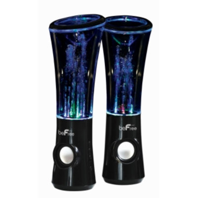 Befree Sound Multimedia Sound Reactive Color Changing Led And Dancing Water Bluetooth Computer Speakers -  Ebern Designs, 4C26604FA34F4529BAB0FE52F974B4F6