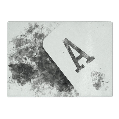 Tempered Glass the Ace of Spades Chopping Board