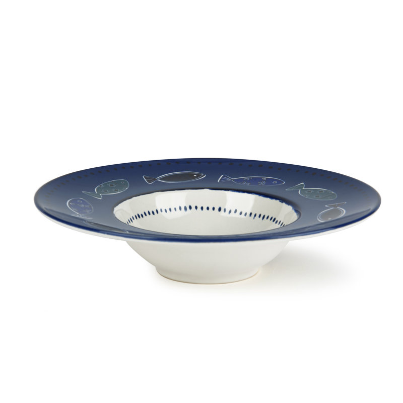 Excelsa Ocean Ceramic Pasta Dish