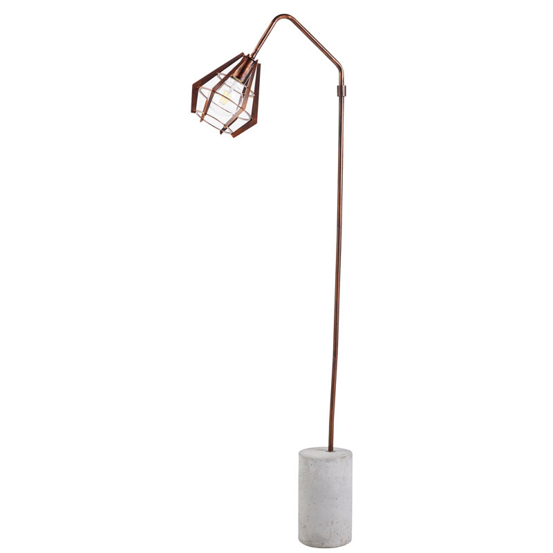 Glenloft 155.96cm Arched Floor Lamp