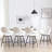 Swivel Upholstered Counter Stool with Curved Back and Metal Frame (Set of 4)-859573964-859573967