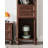 American Country Style Walnut Display Cabinet