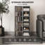 88.5cm H Media Shelves