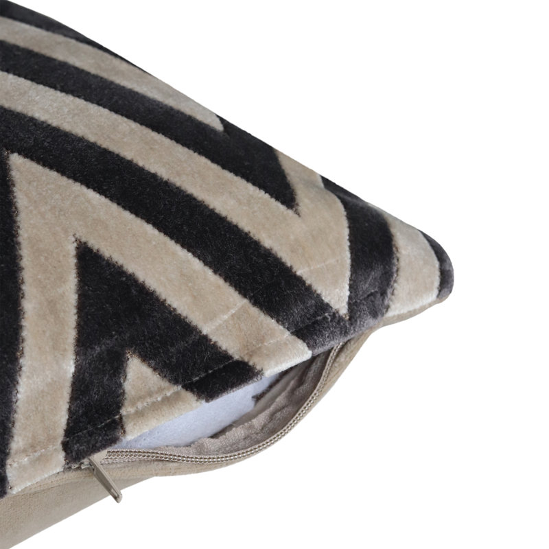 Housse de coussin Bonito, Gris anthracite