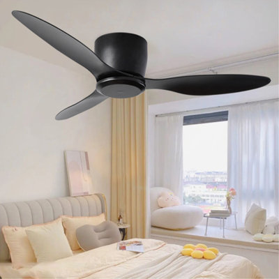 Ventilateur de plafond encastré sans lumière
