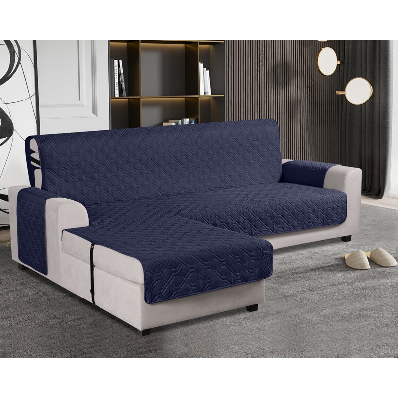 Housse de canapé modulaire 100% imperméable 1 pièce Housse en L en forme de canapé Housse de protection pour meubles lavable à la machine pour animaux de compagnie Chien Chat