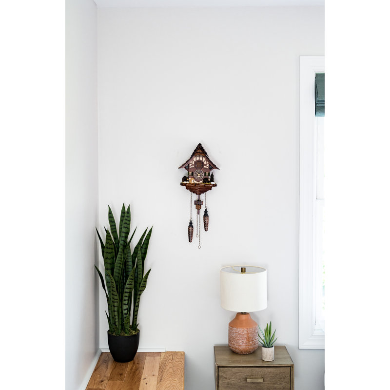 Baiersdorf Wood Cuckoo Wall Clock