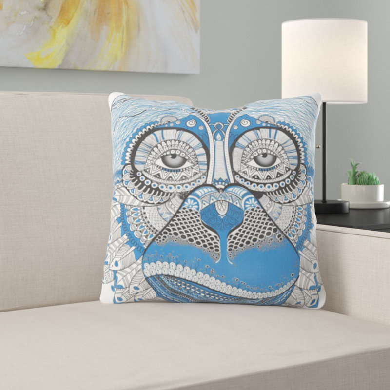 Microsuede Throw Pillow