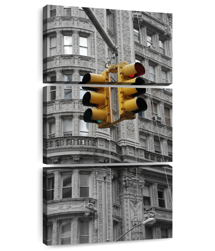 NYC Street Light, 27" H x 12" W