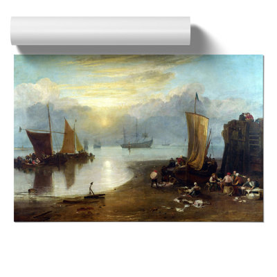 Sun Rising Through Vapour by Joseph Mallord William Turner - Frameless Print