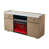 Carrara/Natural Walnut Finish