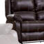 Causeuse inclinable en cuir synthétique Zuriel-803711624