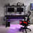 Canzi Gaming Table with USB Port in Black