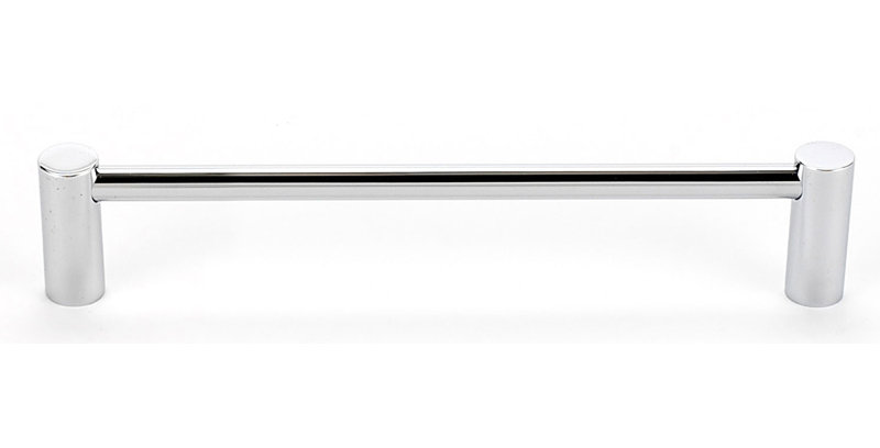 Poignée barre 8 po Contemporary I, Chrome poli