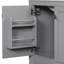 Meuble-lavabo simple 30 po avec comptoir en céramique Soizic-663746609
