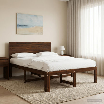 Solid Wood Bed Frame
