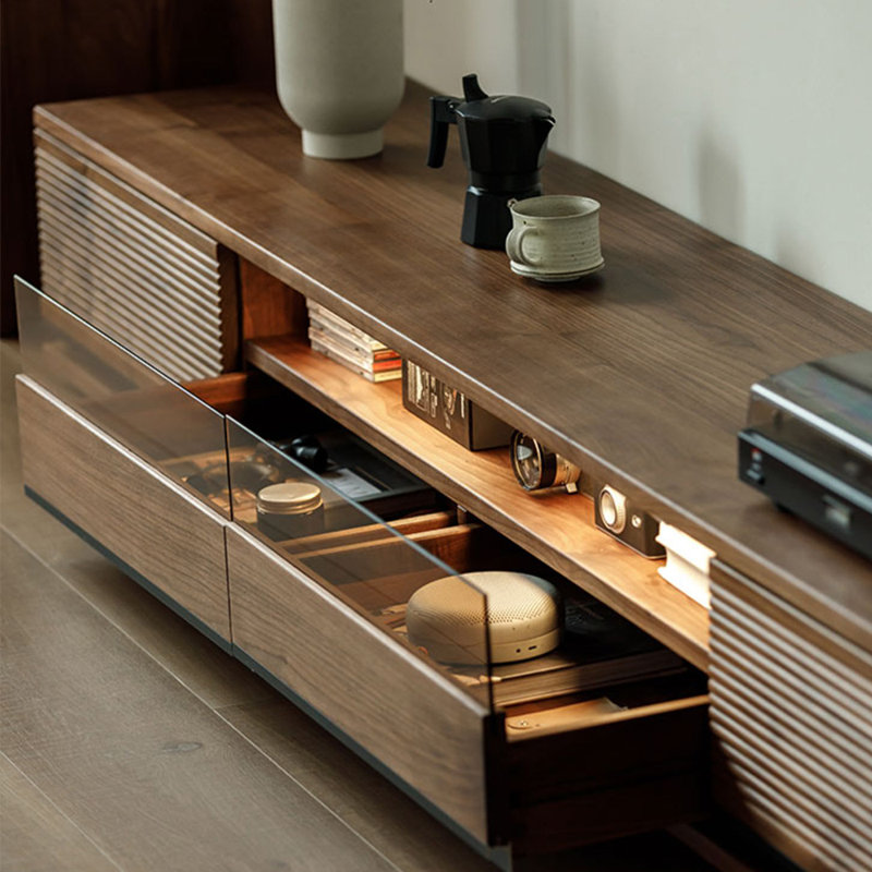 Crédence de rangement l 78,74 po American Style Minimalist