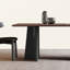 Ensemble de table et chaises de salle à manger minimaliste rétro