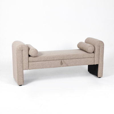 60-Inch Storage Bench, Suitable For Bedrooms, Living Rooms, Activity Rooms And Similar Spaces.