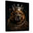 Black Floater Framed