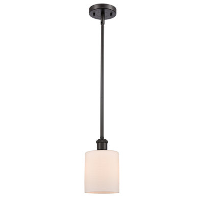 Luminaire suspendu cylindrique 1 lumière Leilani