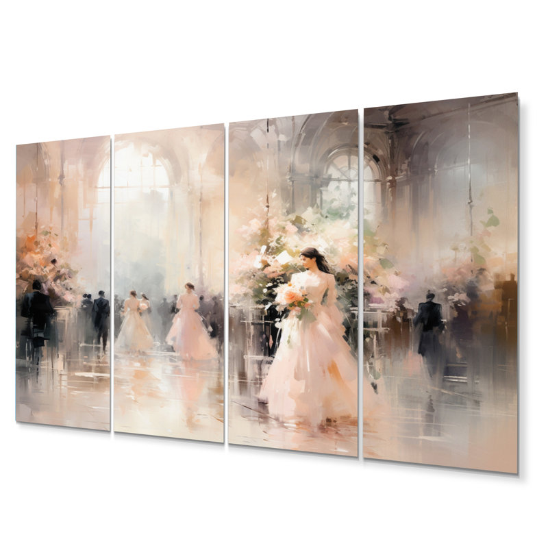 Fashion Impressionist Elegance IV Fashion Wall Decor on Metal