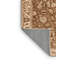 Tapis brun lavable à la machine-1876323876