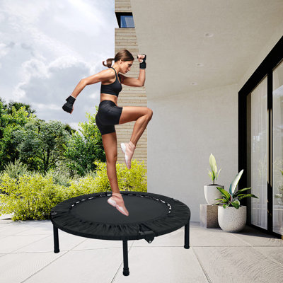 Mini trampoline d'exercice 40 pouces pour adultes ou enfants