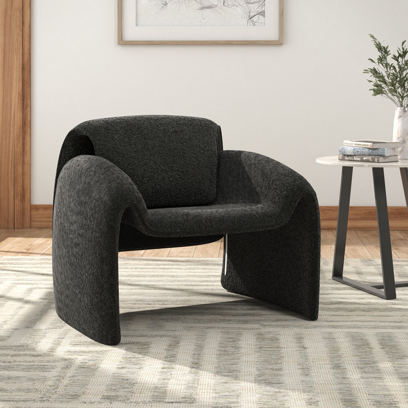Fauteuil d'appoint Gainsborough, Noir
