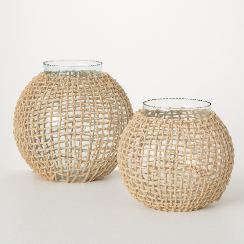 Vase de table en verre Lagarrian par Birch Lane ™