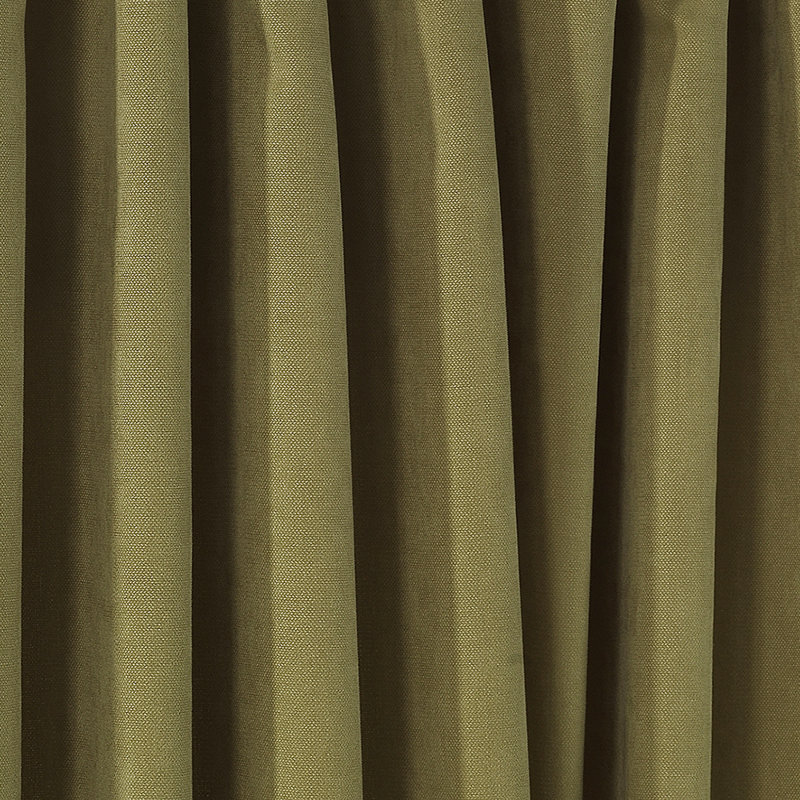 Extra Long & Extra Wide Decorative Curtain Single Panel, Olive Green, 140cm Width x 225cm Drop