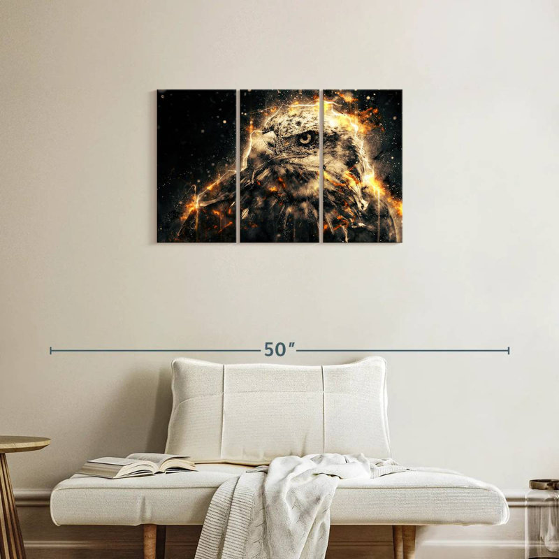Brampt Majestic Eagle, 20" H x 33" W