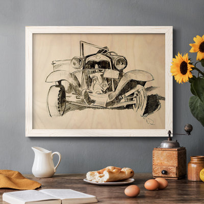 Model A Lines I, reproduction d'art sur toile