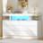 Adriel 6 Drawer 47.3" W White Dresser With Power Outlet And Led Light-1780760234