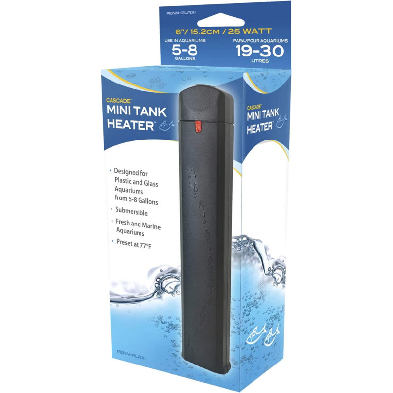 Cascade Mini 25 Watt Aquarium Heater