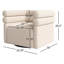 Evie Swivel Chair-Hampton Cream-467742576