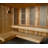 Almost Heaven Saunas Bridgeport Hybrid Sauna In Rustic Cedar
