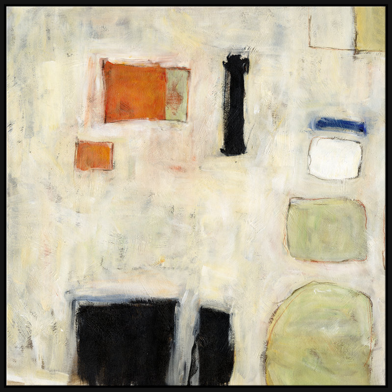 Neutral Abstract II Giclee On Canvas